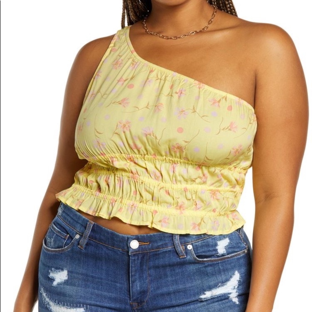 Floral One-Shoulder Crop Top
BP.